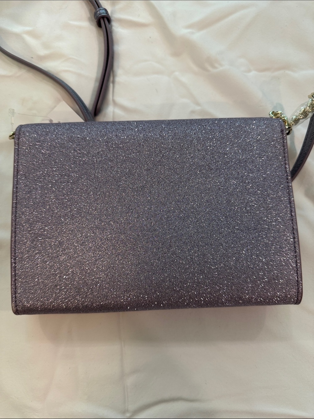 kate spade Lavender Glitter Envelope Crossbody - Picture 3 of 5